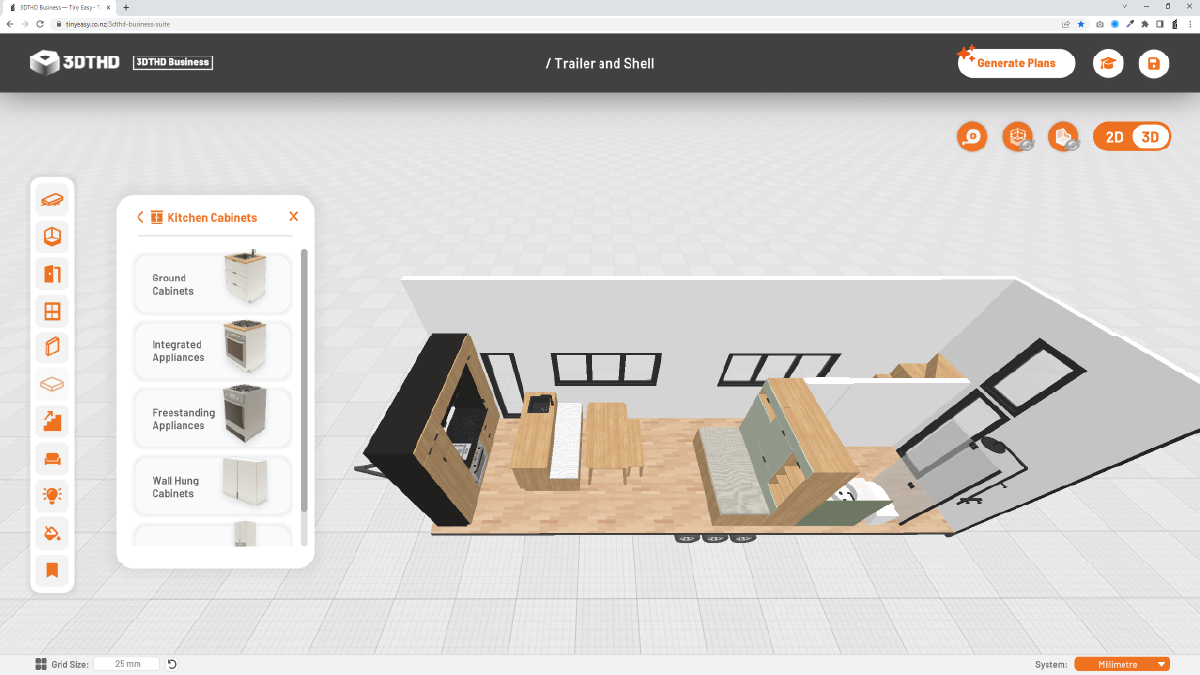 Advanced Cabinetry Settings