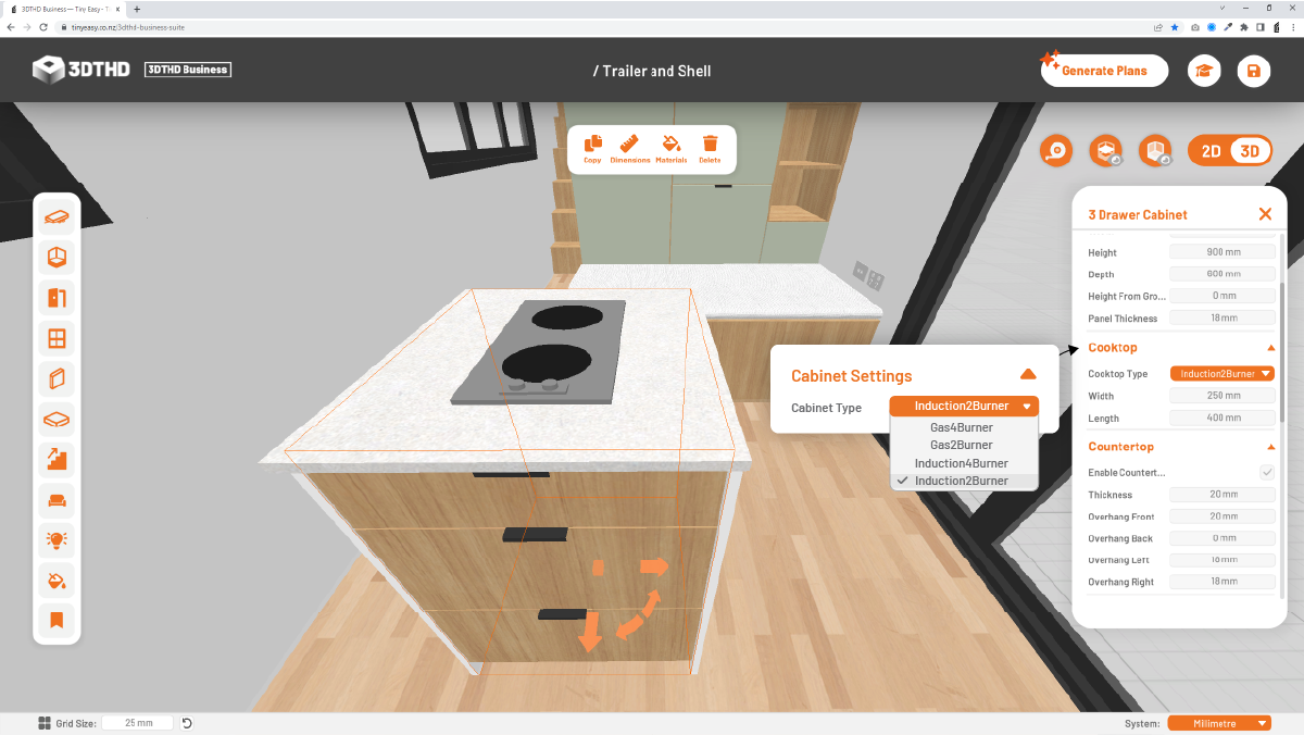 Cooktop Induction2Burner